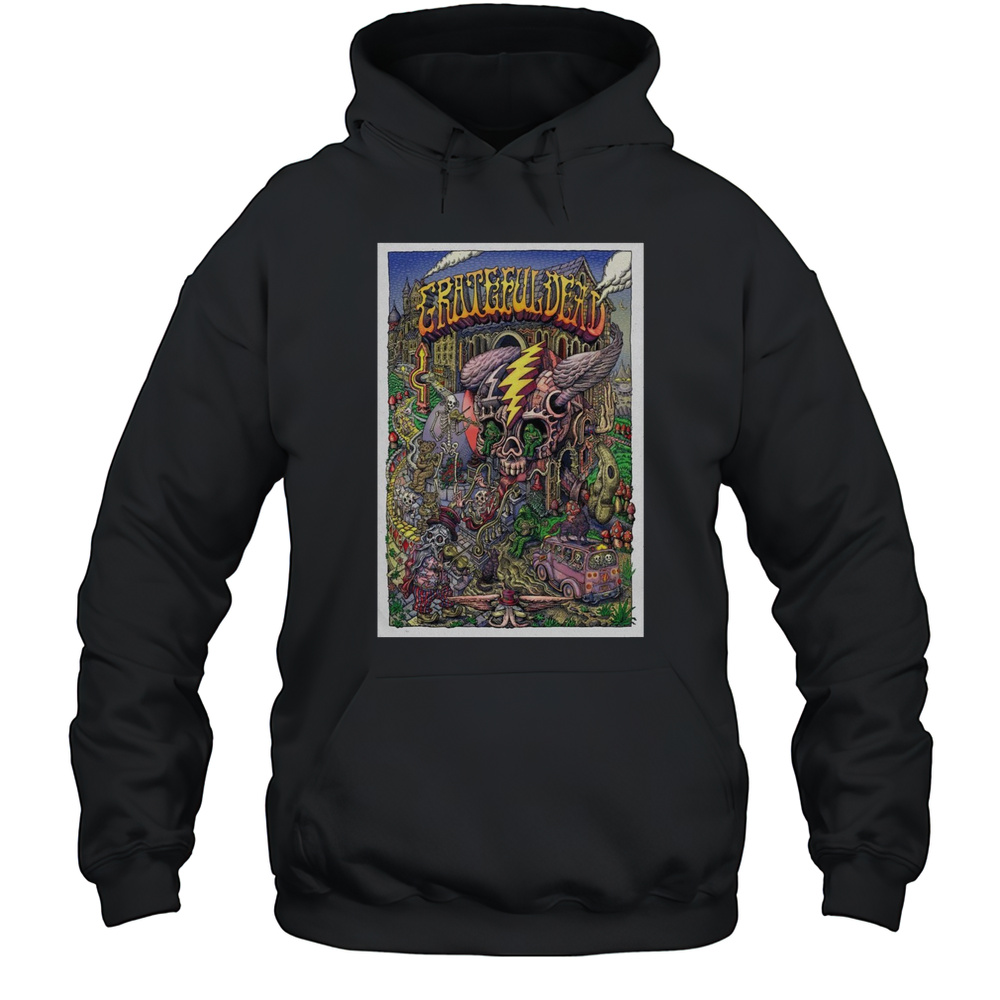 Grateful Dead Forever By David Welker April 2025 Event T-shirt Unisex Hoodie