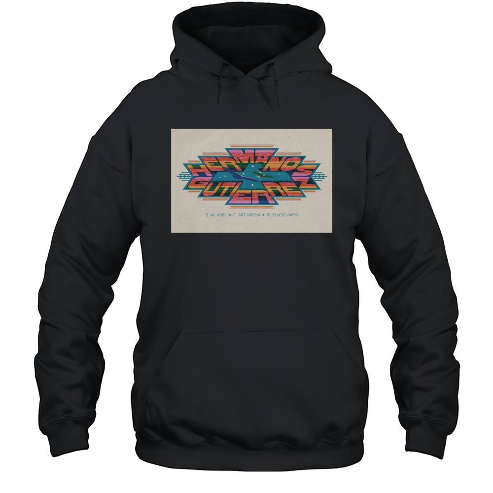 Hermanos Gutierrez 4-5-2025 Buenos Aires Argentina C Art Media T-shirt Unisex Hoodie