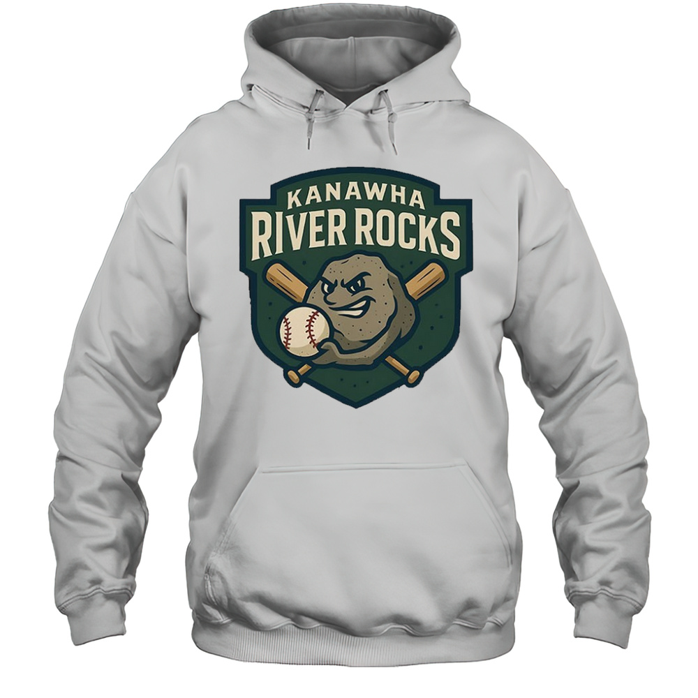 Kanawha River Rocks Baseball Logo Shirt Unisex Hoodie