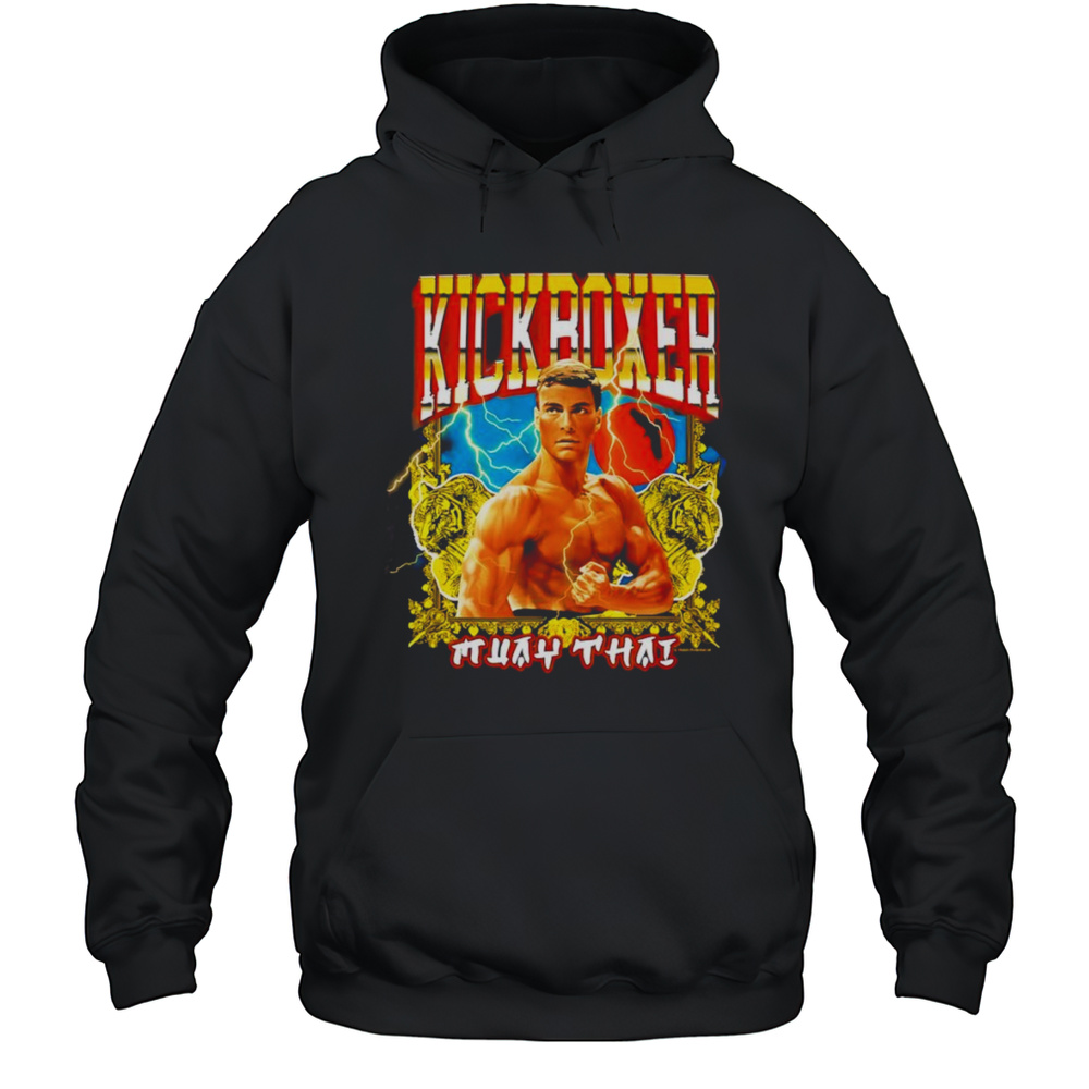 Kickboxer Muay Thai Lightning Shirt Unisex Hoodie