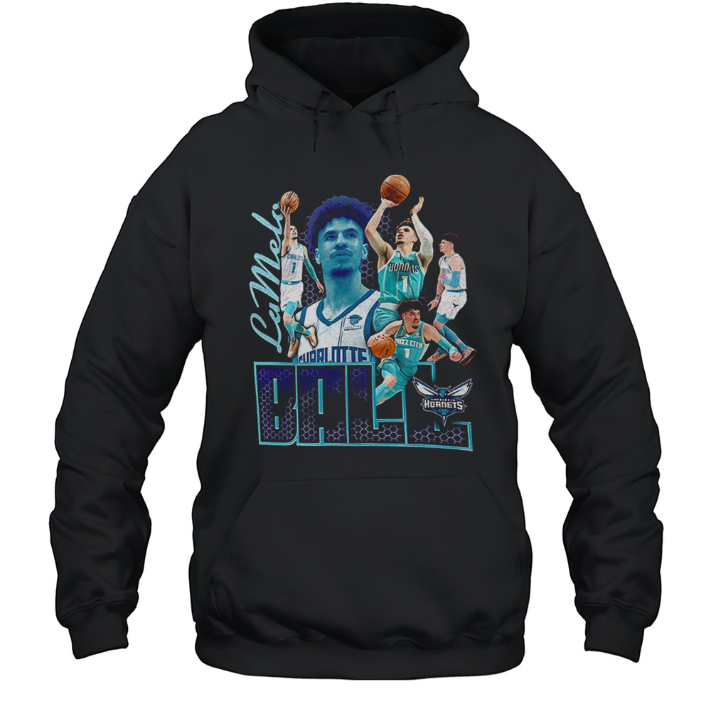 LaMelo Ball Charlotte Hornets NBA Basketball Notorious 3.0 Player Shirt Unisex Hoodie