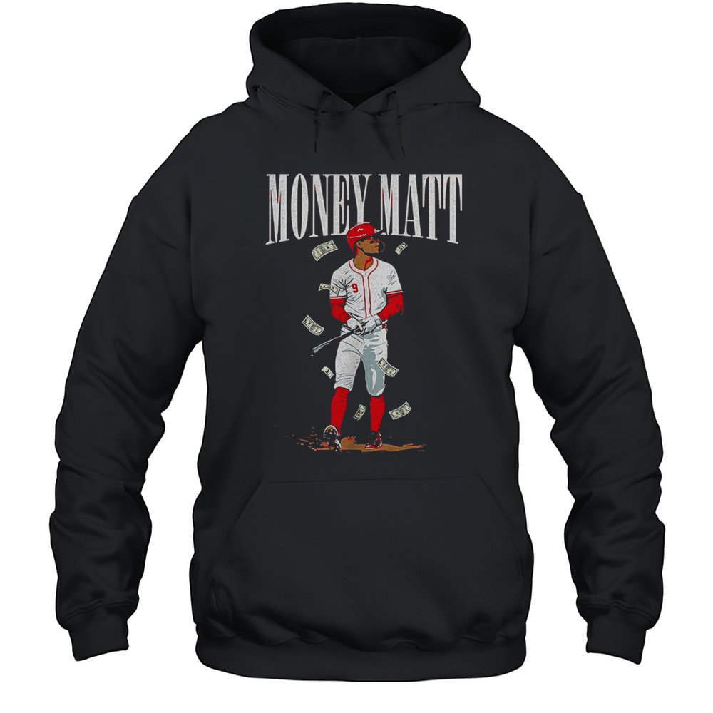 Money Matt McLain Cincinnati Reds MLB Baseball Shirt Unisex Hoodie