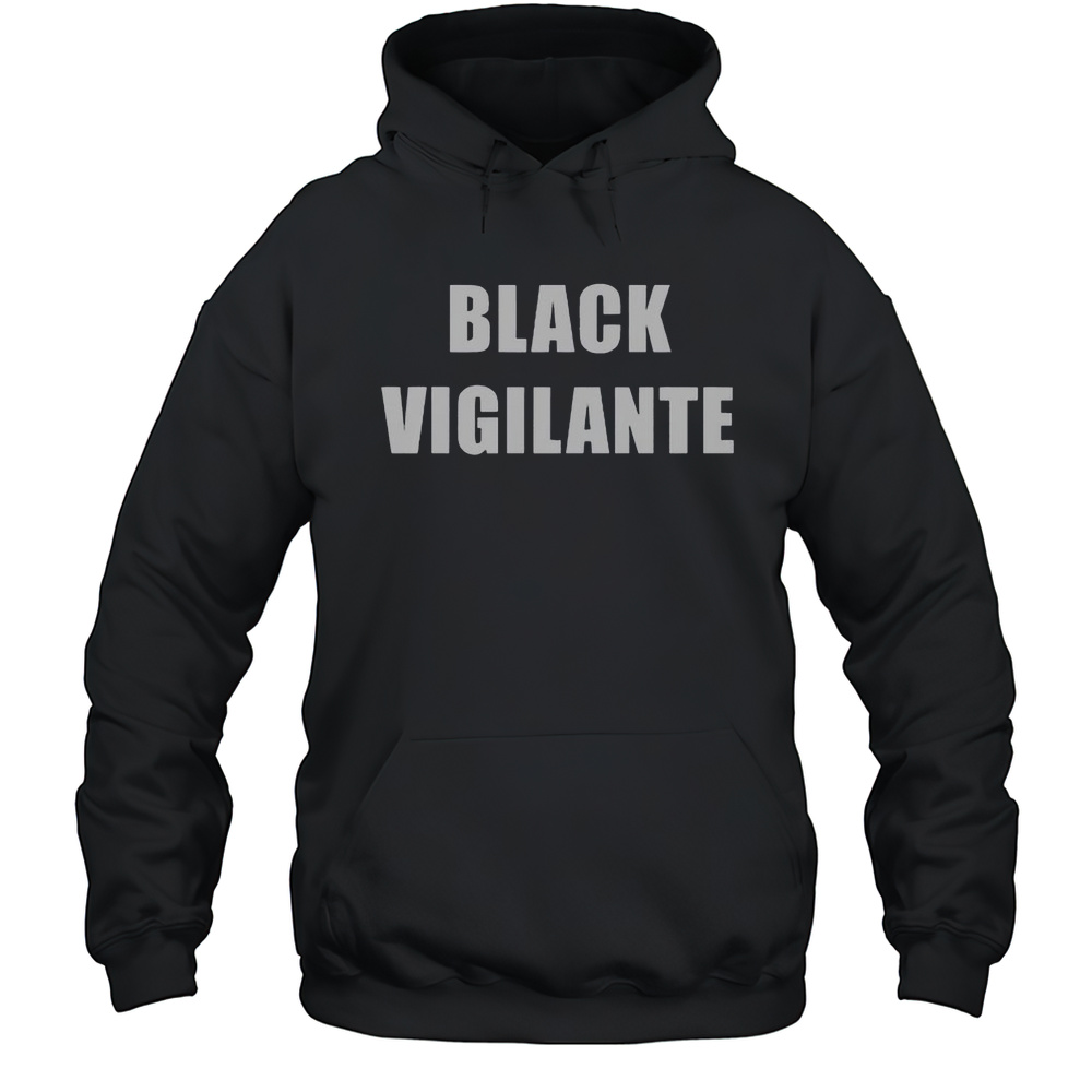 Official Black Vigilante T-Shirt Unisex Hoodie