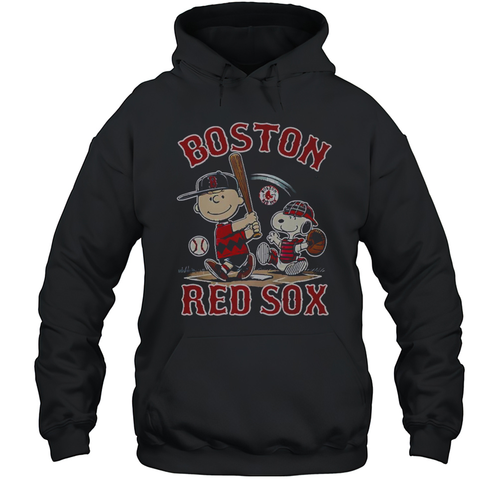 Official Boston Red Sox Snoopy T-Shirt Unisex Hoodie