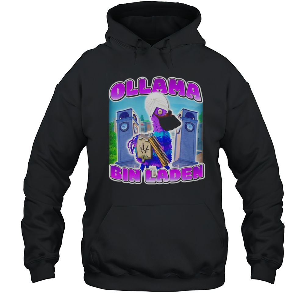 Ollama Bin Laden Shirt Unisex Hoodie