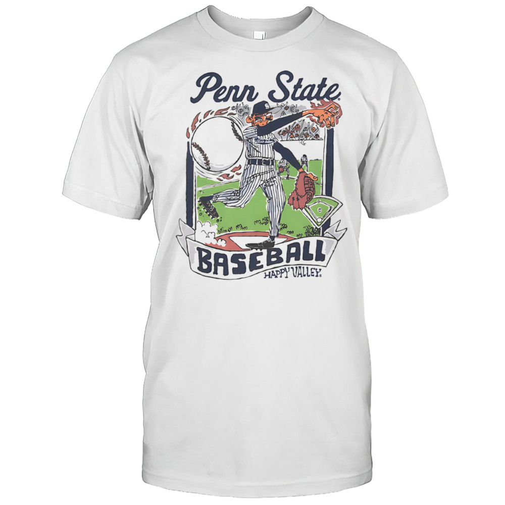 Penn State Wonky Baseball Shirt