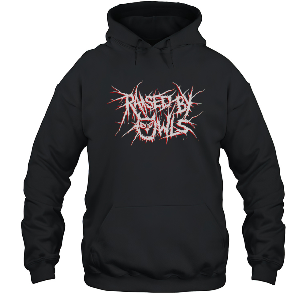 Raised By Owls Logo Shirt Unisex Hoodie