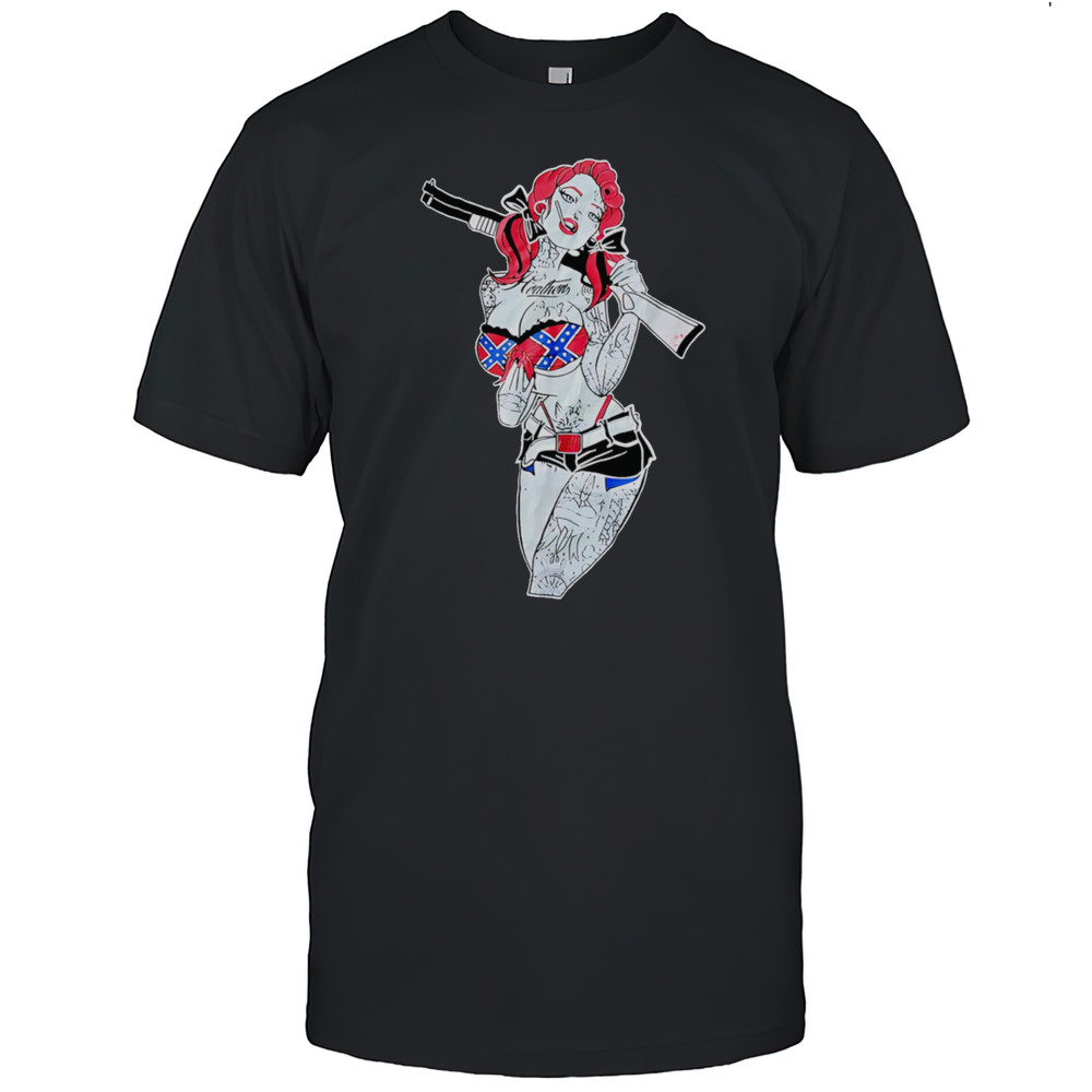 Rednecks With Paychecks Girl Gun Shirt