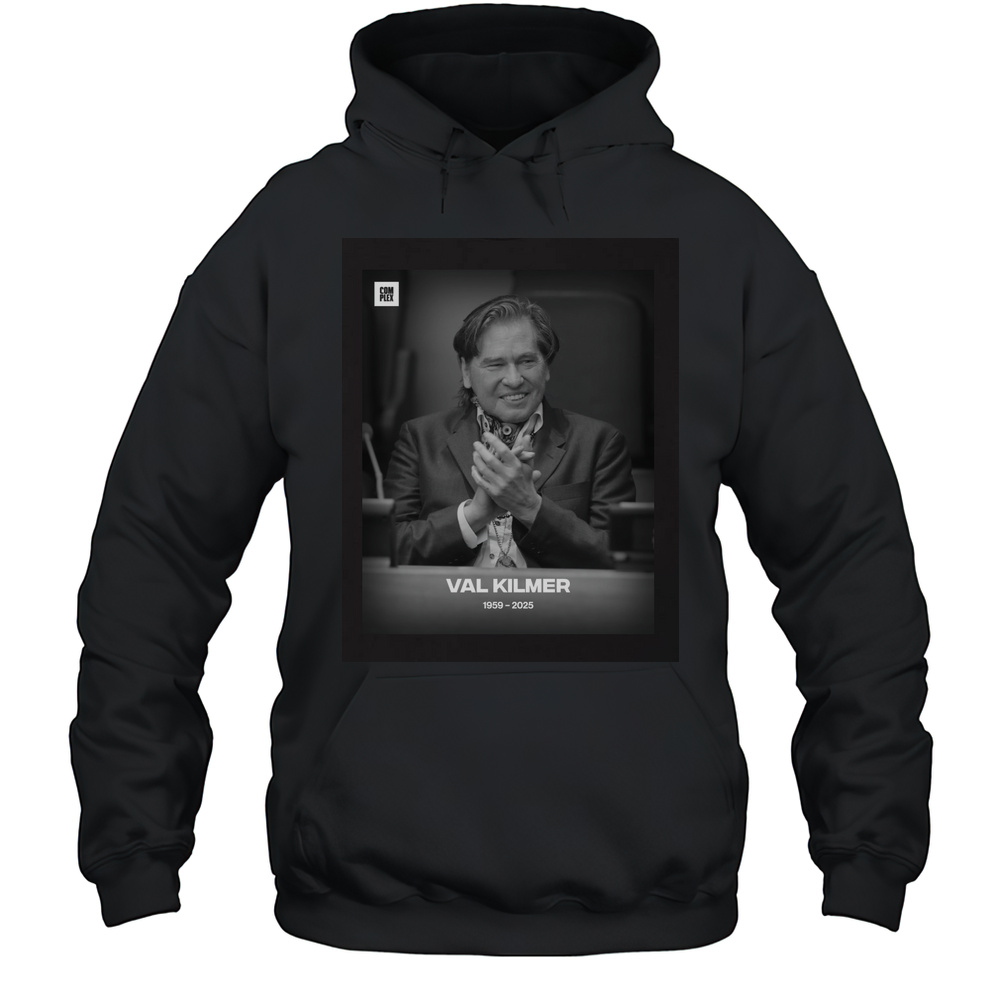 Rest In Peace Val Kilmer Has Passed Away At 65 1959-2025 Poster T-shirt Unisex Hoodie