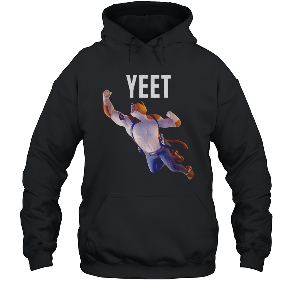 The Meowscles YEET Shirt Unisex Hoodie