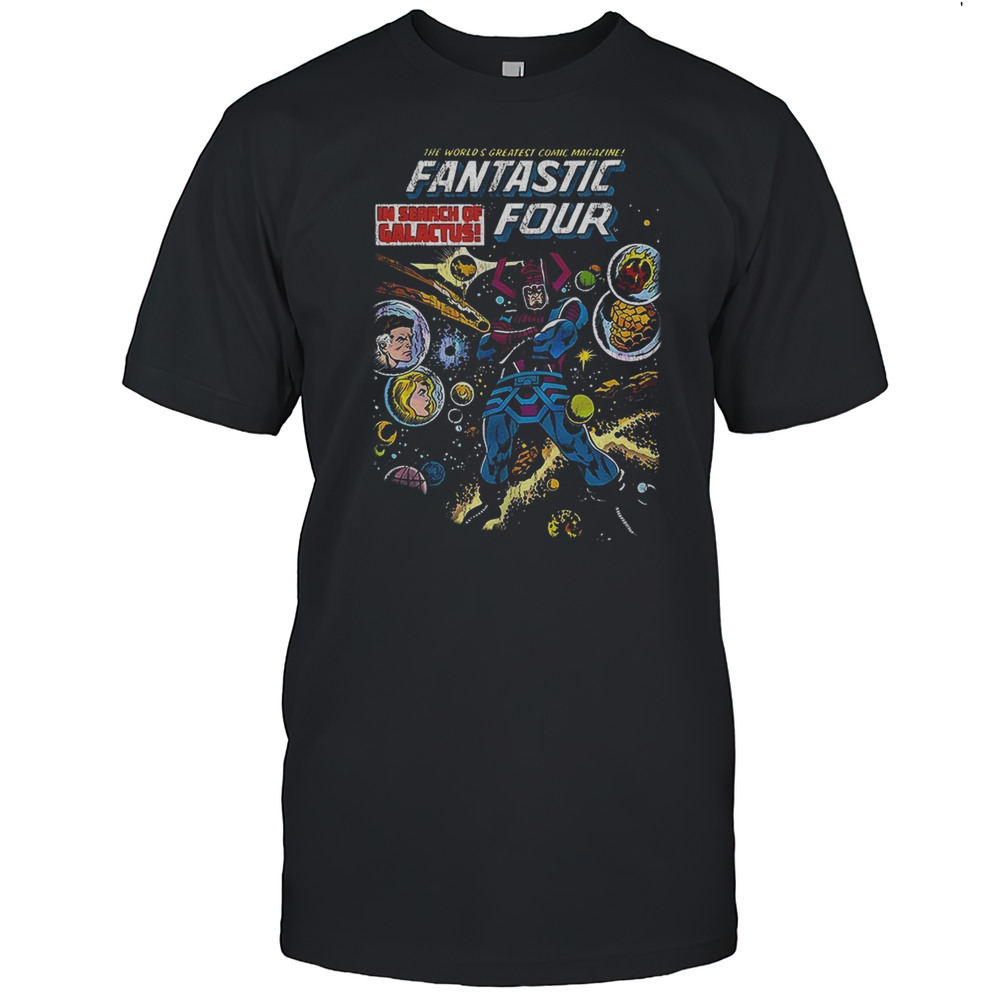The World Greatest Comic Magazine Fantastic Four In Search Of Galactus Marvel Comic Shirt