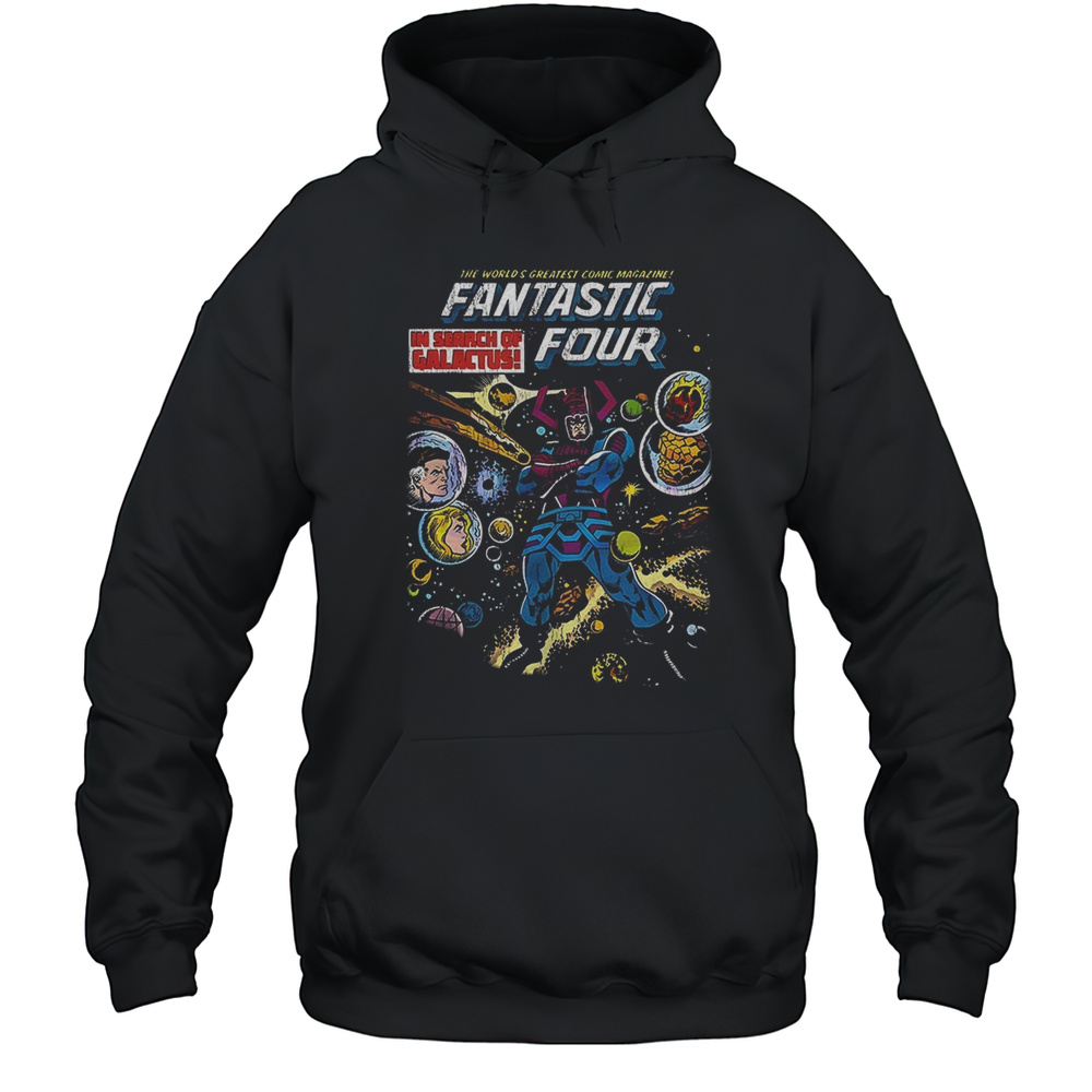 The World Greatest Comic Magazine Fantastic Four In Search Of Galactus Marvel Comic Shirt Unisex Hoodie
