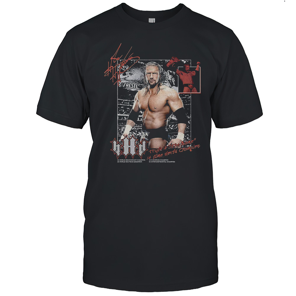 Triple H WWE The Game Its Time World Champion Shirt