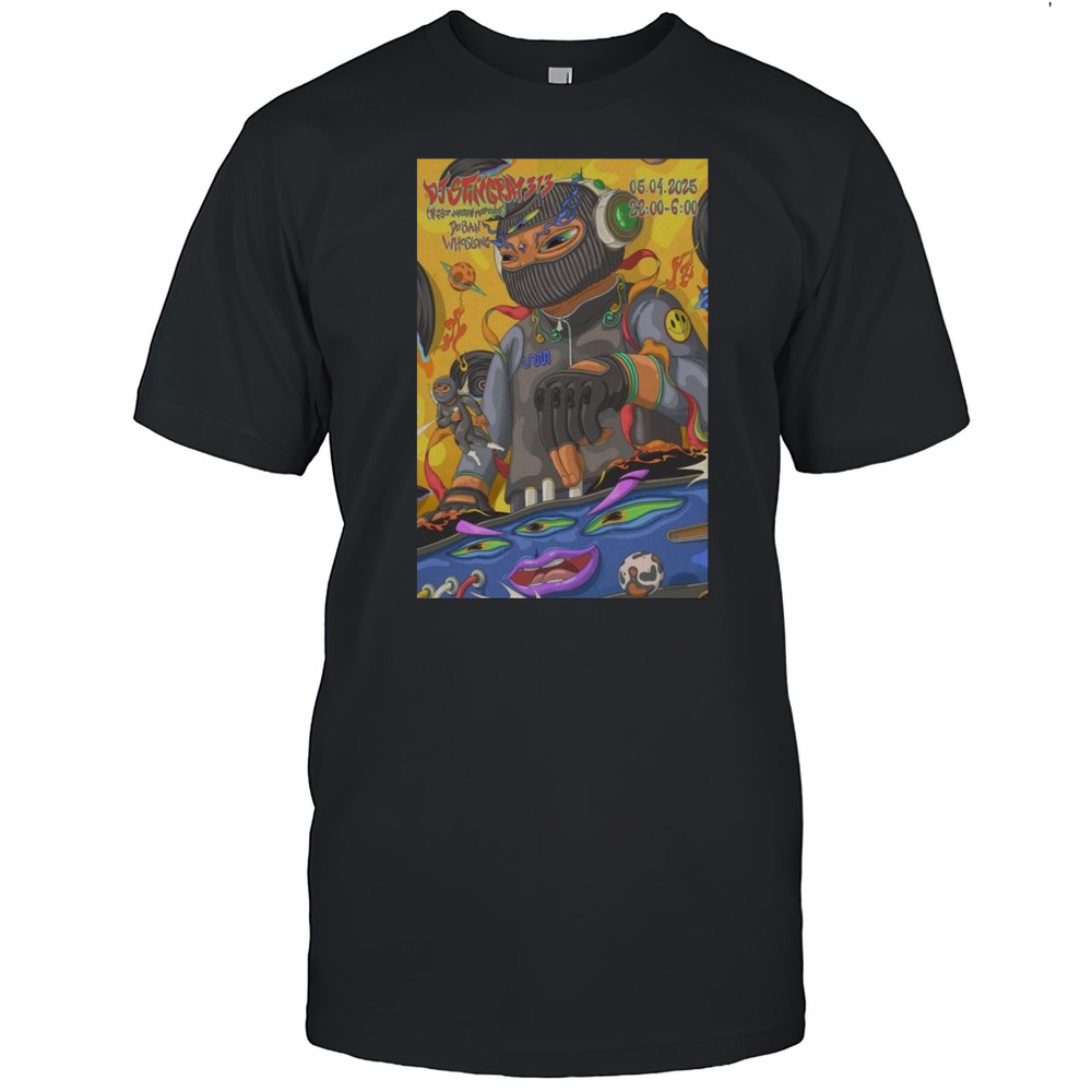 Unmute With DJ Stingray 313 Tresor Micron Audio US Apr 5 2025 Shirt