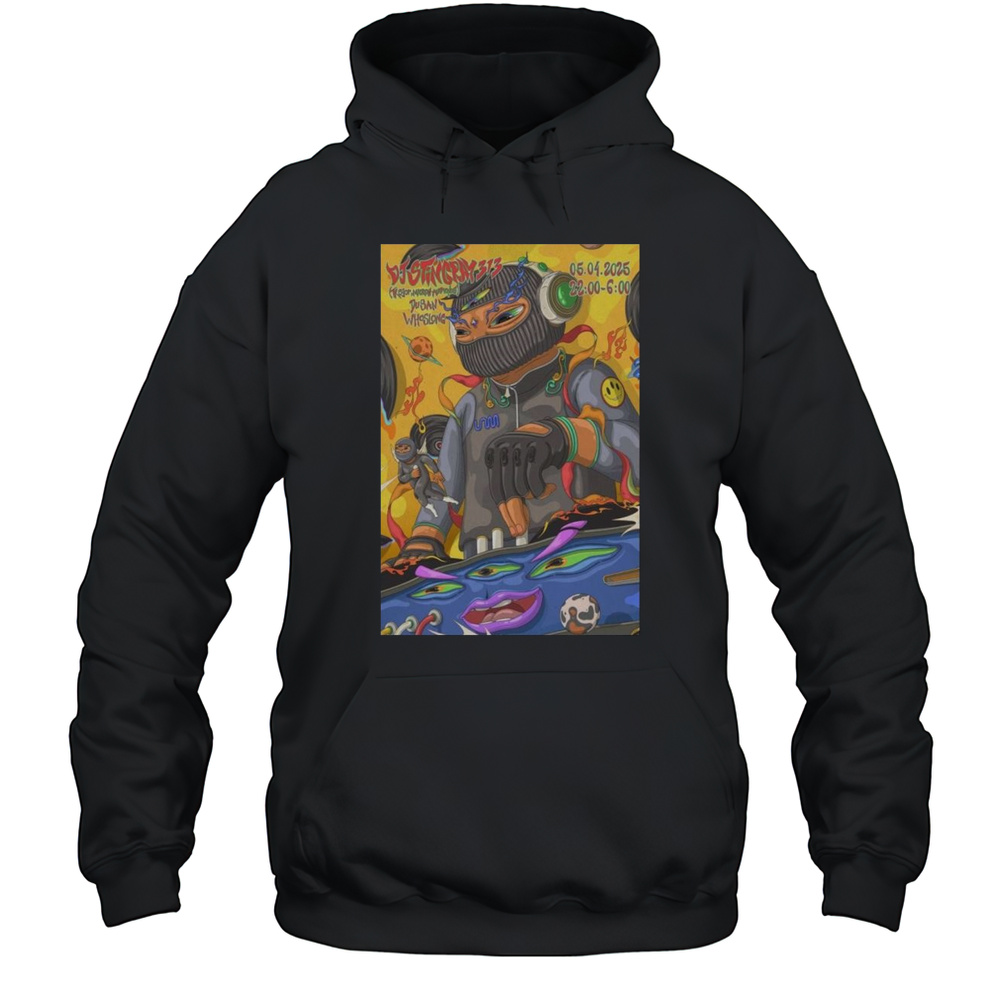 Unmute With DJ Stingray 313 Tresor Micron Audio US Apr 5 2025 Shirt Unisex Hoodie
