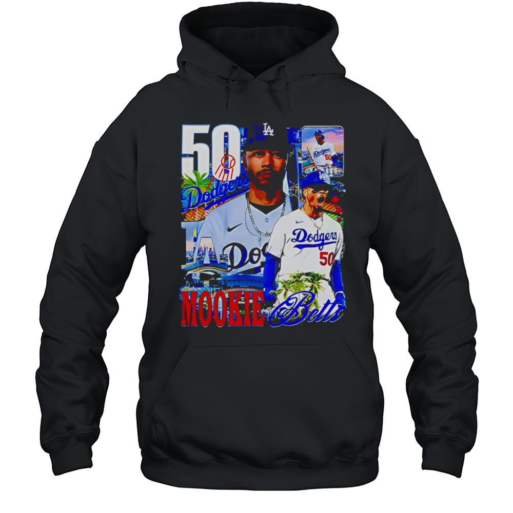 50 Mookie Betts Dodgers Graphic Shirt Unisex Hoodie