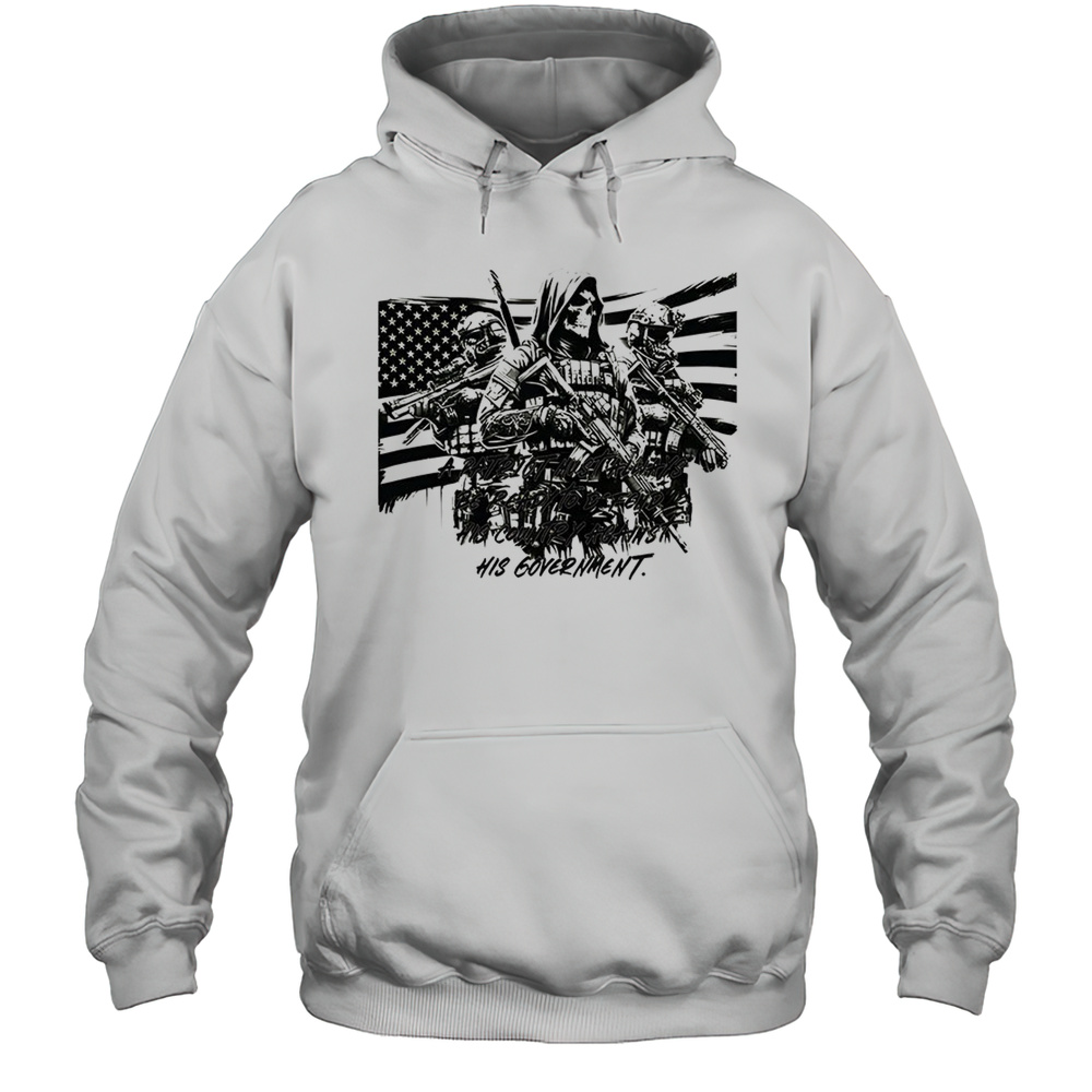 A Patriot Must Always Be Ready To Defend His Country Against His Government Shirt Unisex Hoodie