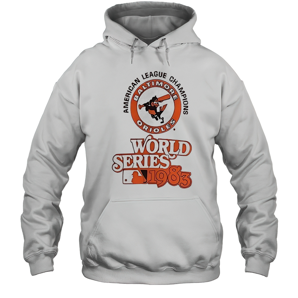 Baltimore Orioles American League Champions World Series 1983 Vintage Shirt Unisex Hoodie