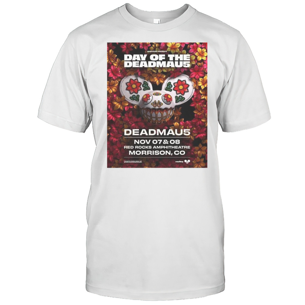 Day Of The Deadmau5 Nov 7-8 2025 Red Rocks Amphitheatre Morrison CO T-shirt