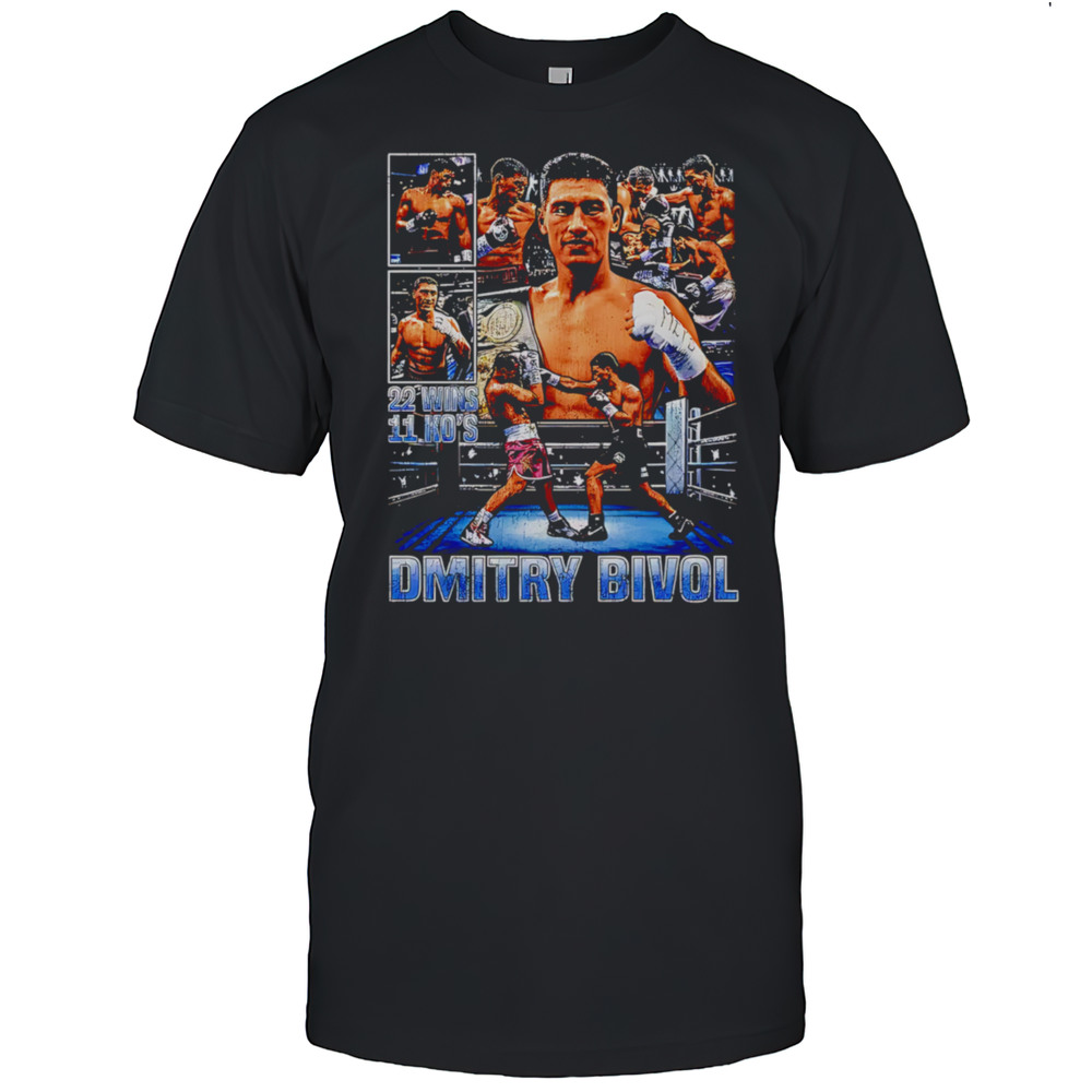 Dmitry Bivol Boxing 22 Wins 11 Ko Retro Shirt