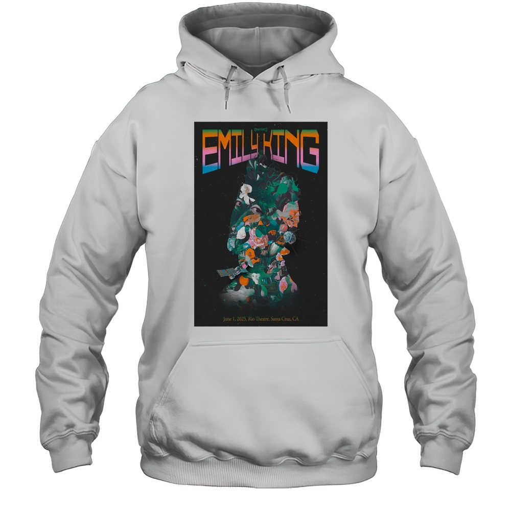 Emily King Concert At Rio Theatre Santa Cruz CA June 1 2025 T-shirt Unisex Hoodie