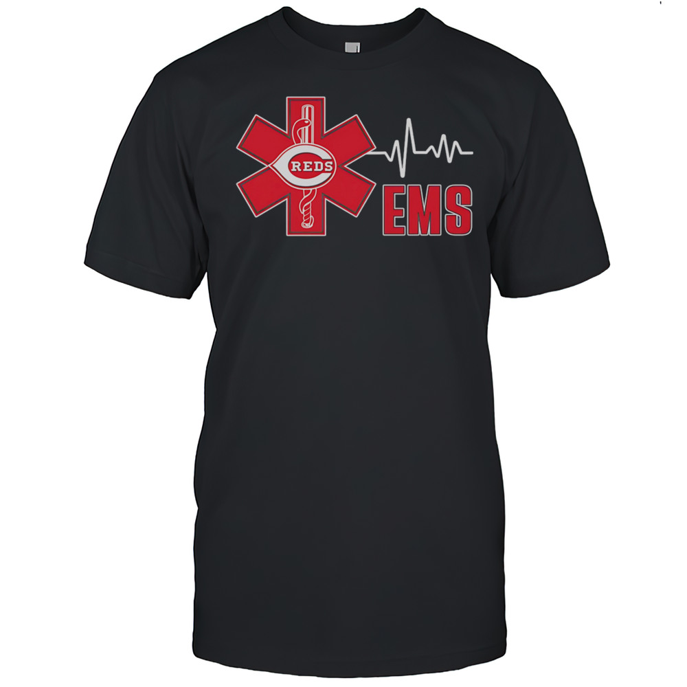EMS Heartbeat Cincinnati Reds Logo Shirt