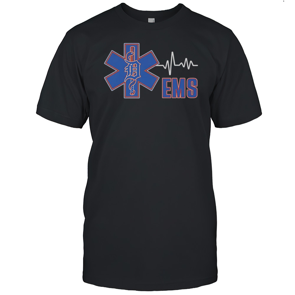 EMS Heartbeat Detroit Tigers Logo Shirt