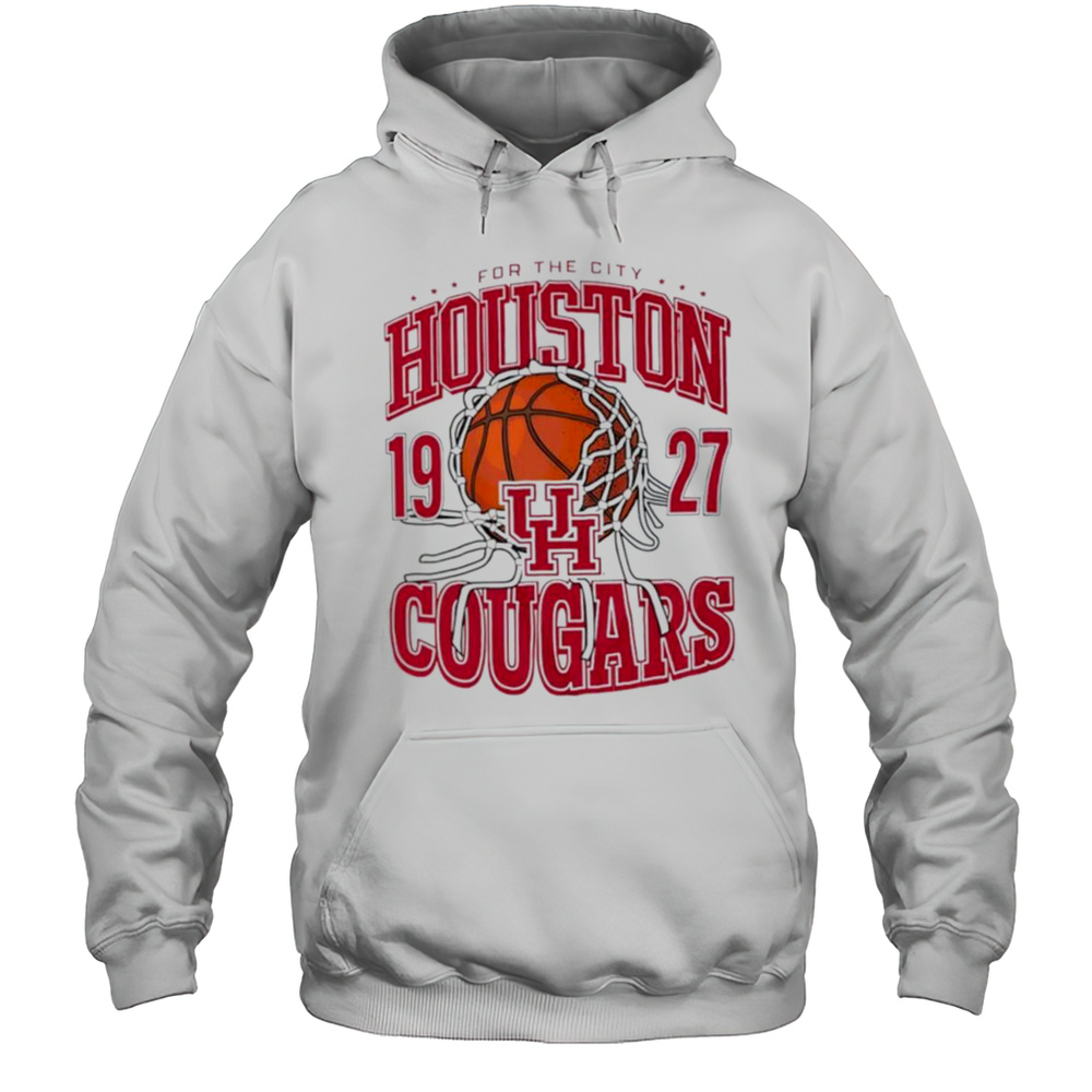 For The City Houston Cougars Basketball Est 1927 Shirt Unisex Hoodie