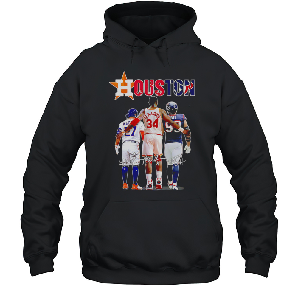 Houston Number 27 34 99 Players Shirt Unisex Hoodie