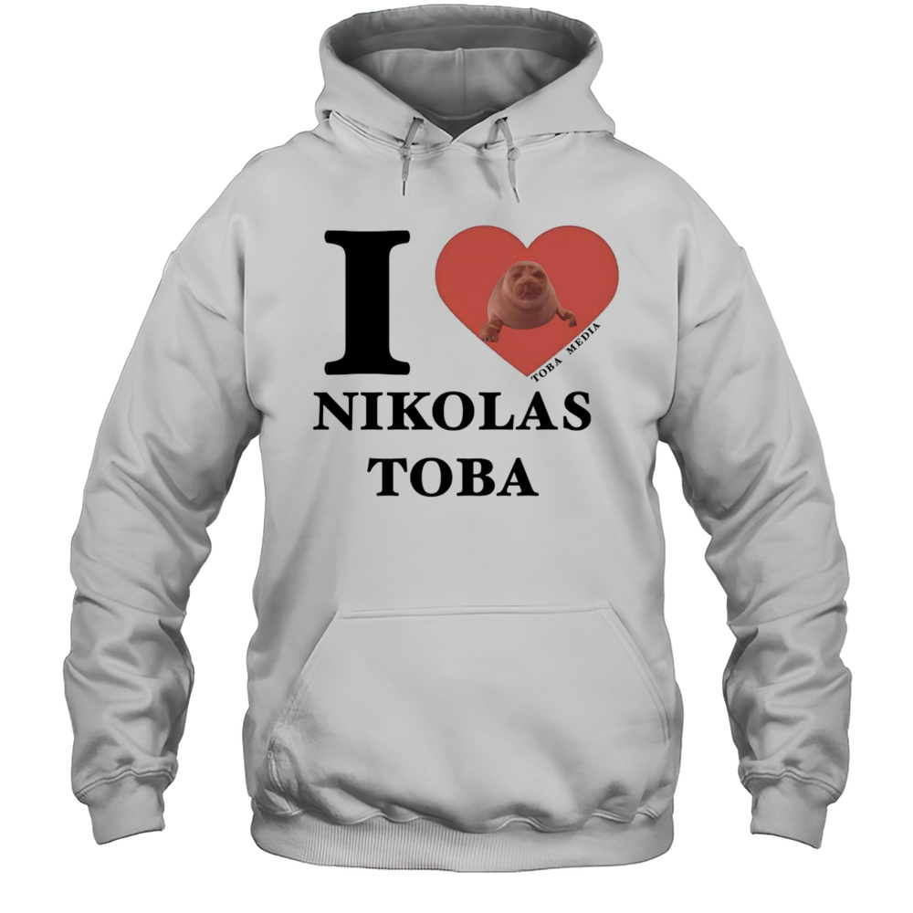 I Heart Nikolas Toba Shirt Unisex Hoodie