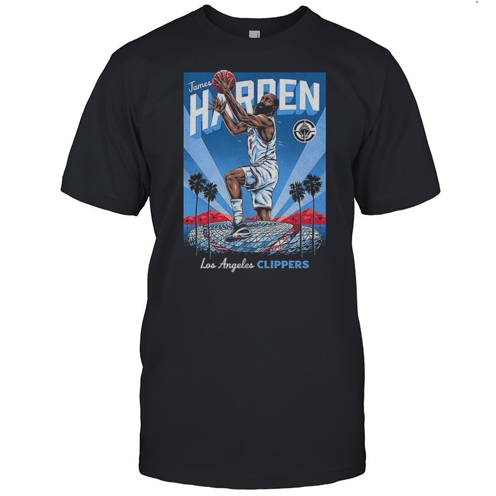 James Harden Los Angeles Clippers Skyline Dunk Shirt