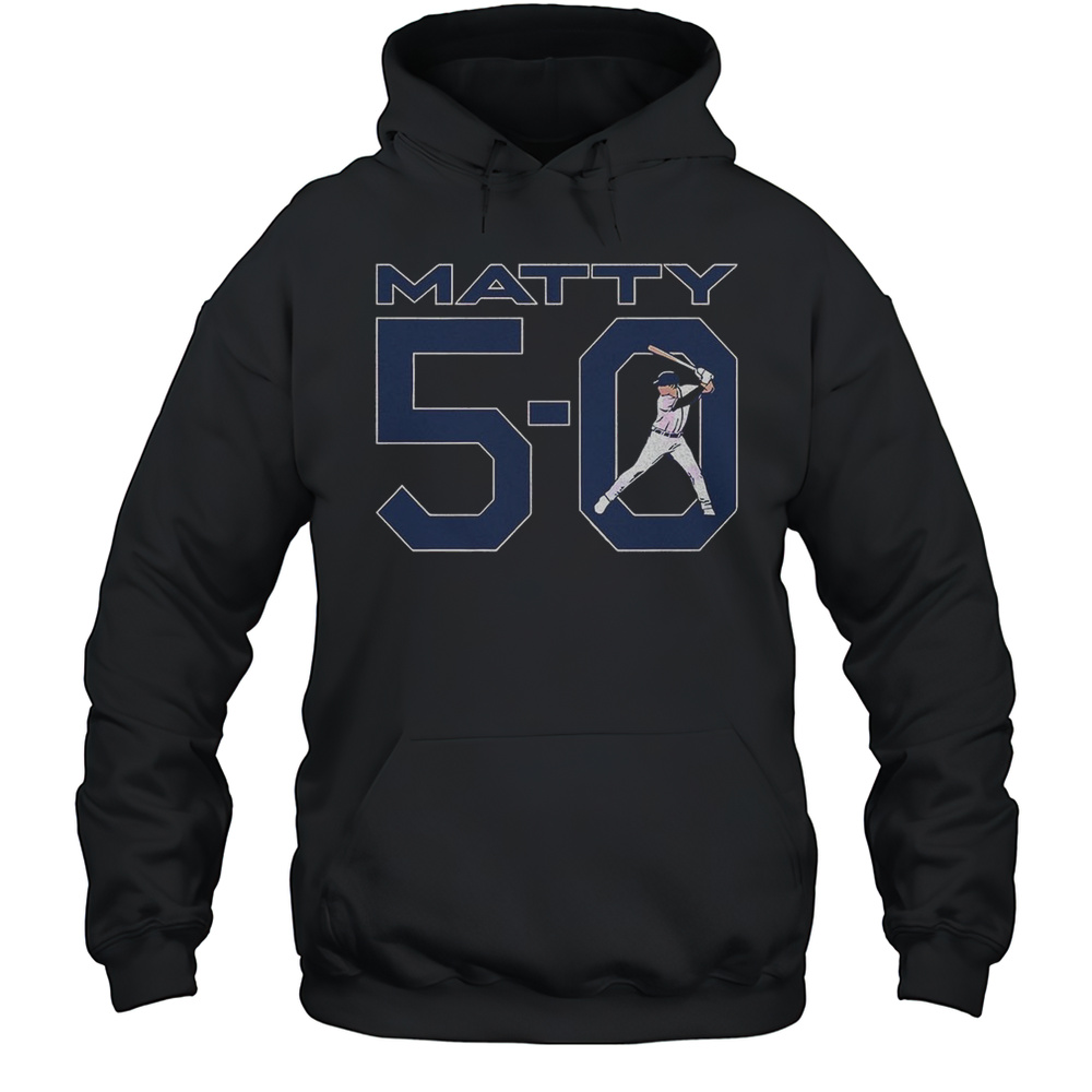 Matt Olson Atlanta Braves Matty 5-0 MLB Player Graphic Shirt Unisex Hoodie