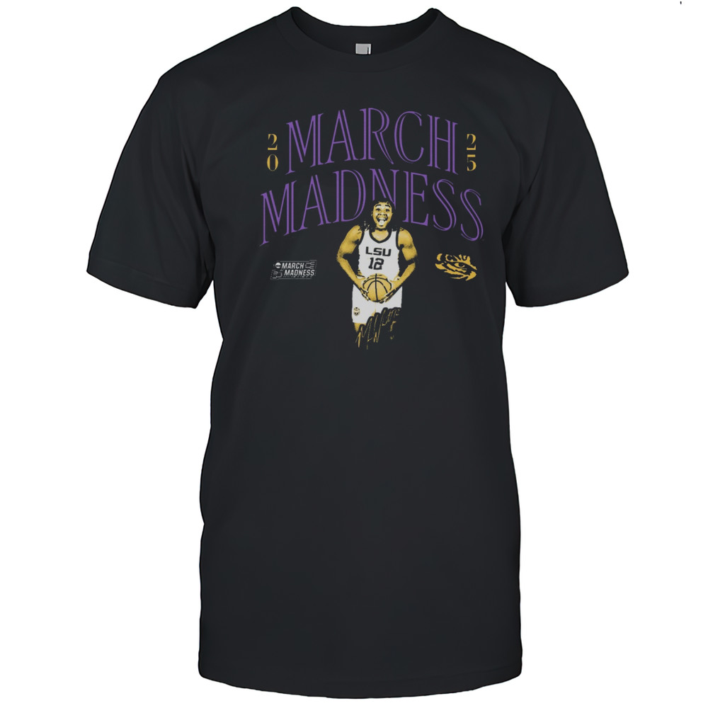 Mikaylah Williams LSU Tigers Basketball 2025 NCAA March Madness Graphic T-shirt