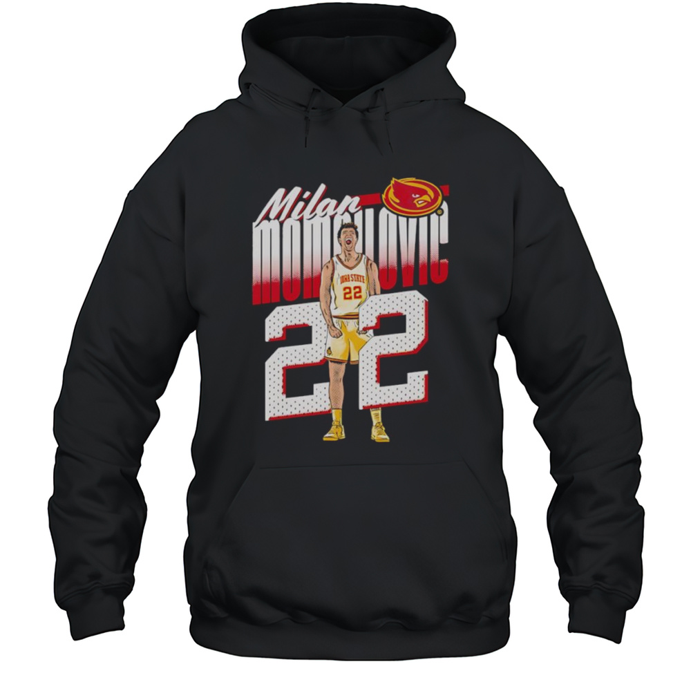 Milan Momcilovic Iowa State Scream Cartoon Shirt Unisex Hoodie