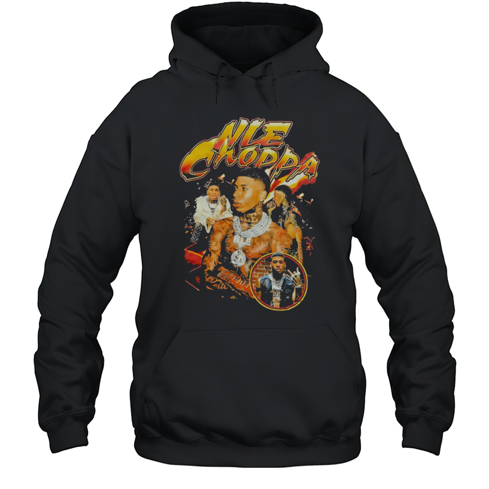 Nle Choppa Collage Graphic Shirt Unisex Hoodie