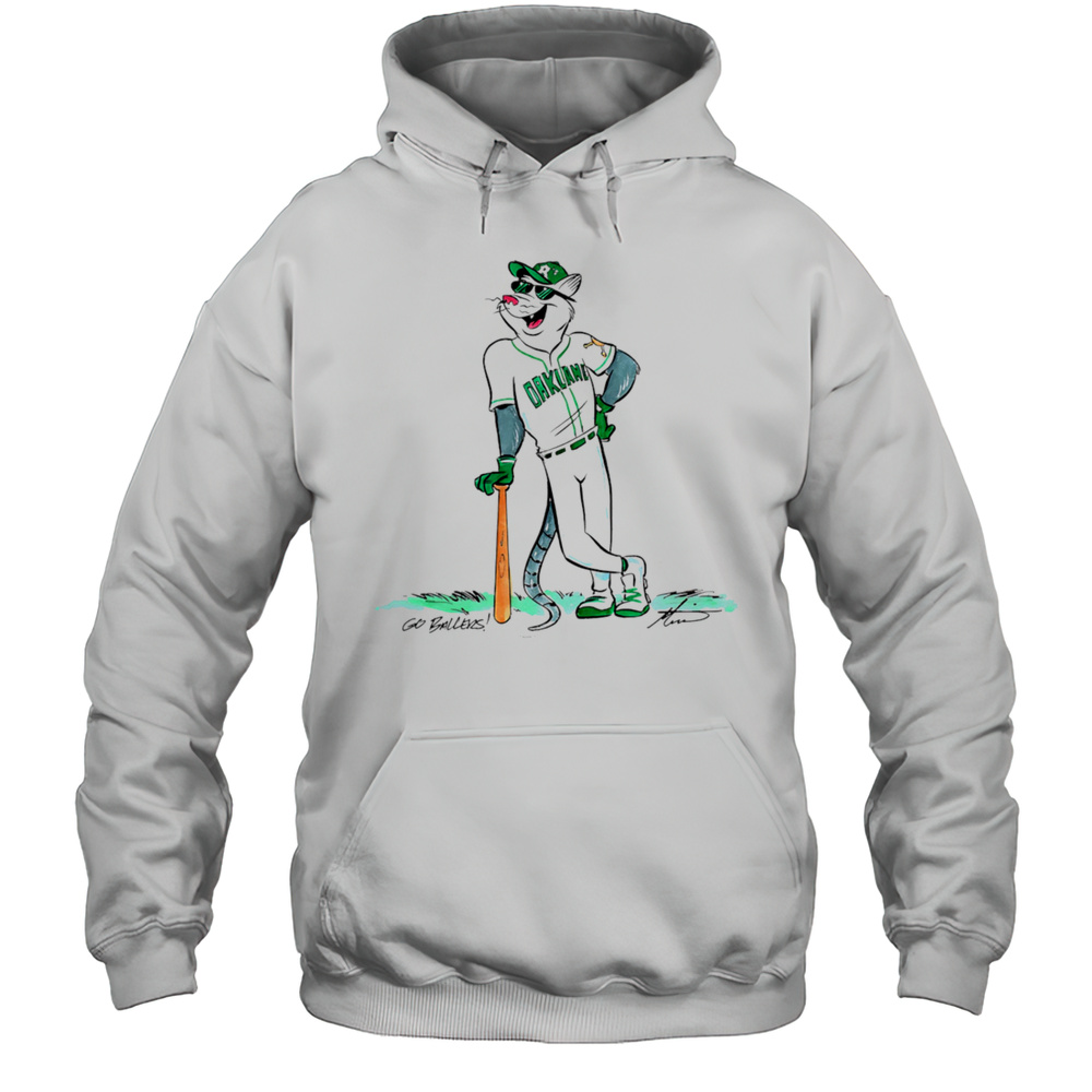 Oakland Ballers Mascot 2025 Shirt Unisex Hoodie