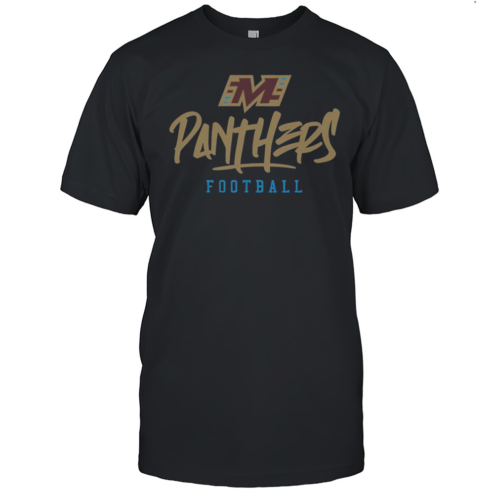 Official Michigan Panthers Stylized Text T-Shirt