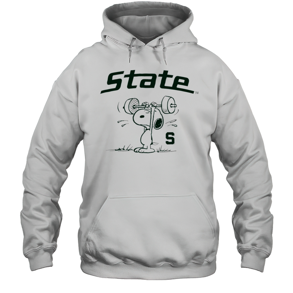 Peanuts X Michigan State Athletics Shirt Unisex Hoodie