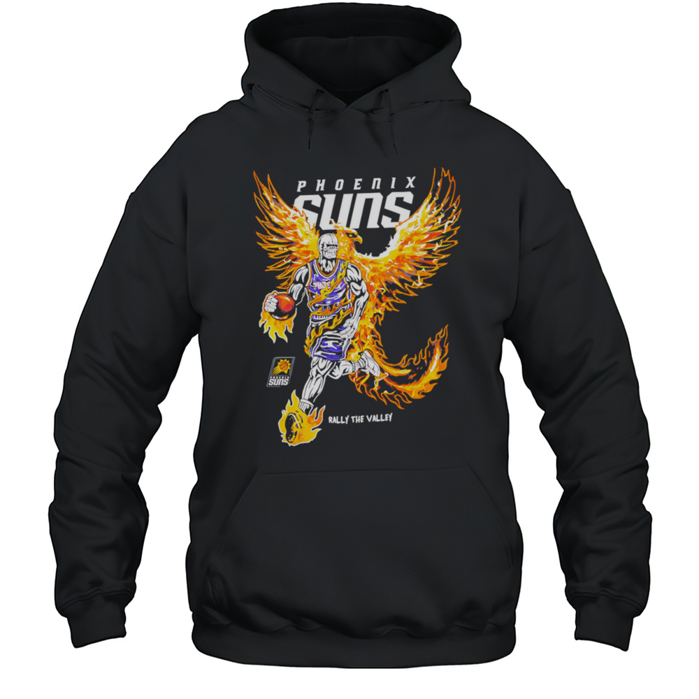Phoenix Suns Rally The Valley Skeleton Shirt Unisex Hoodie
