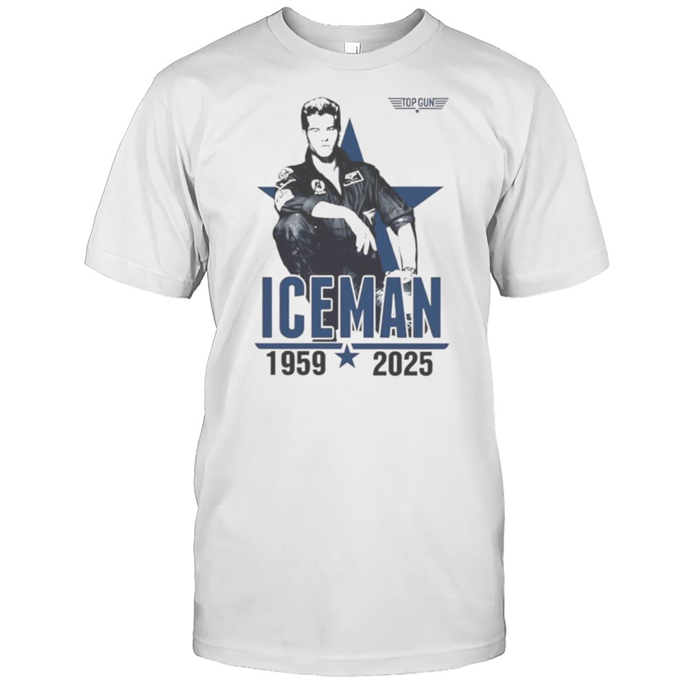 Rip Val Kilmer Iceman Top Gun 1959 2025 Shirt