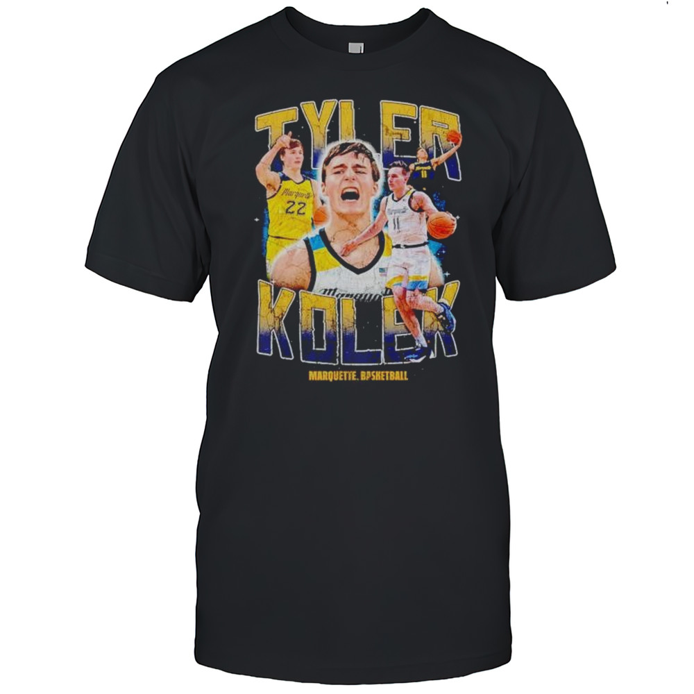 Tyler Kolek Marquette Golden Eagles Basketball Hes Back Shirt