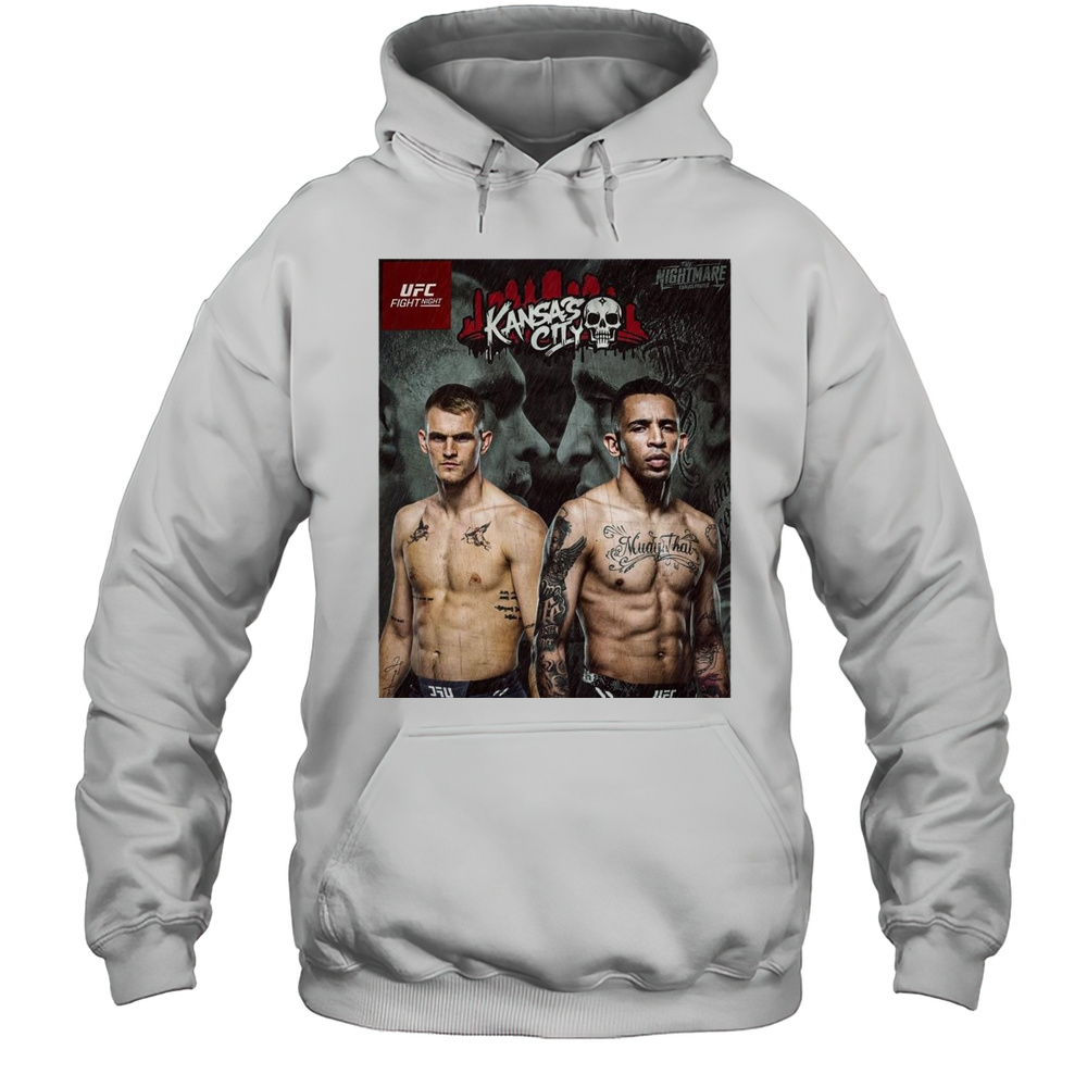 UFC Fight Night 2025 Kansas City The Nightmare Ian Machado Garry Vs Carlos Prates T-shirt Unisex Hoodie