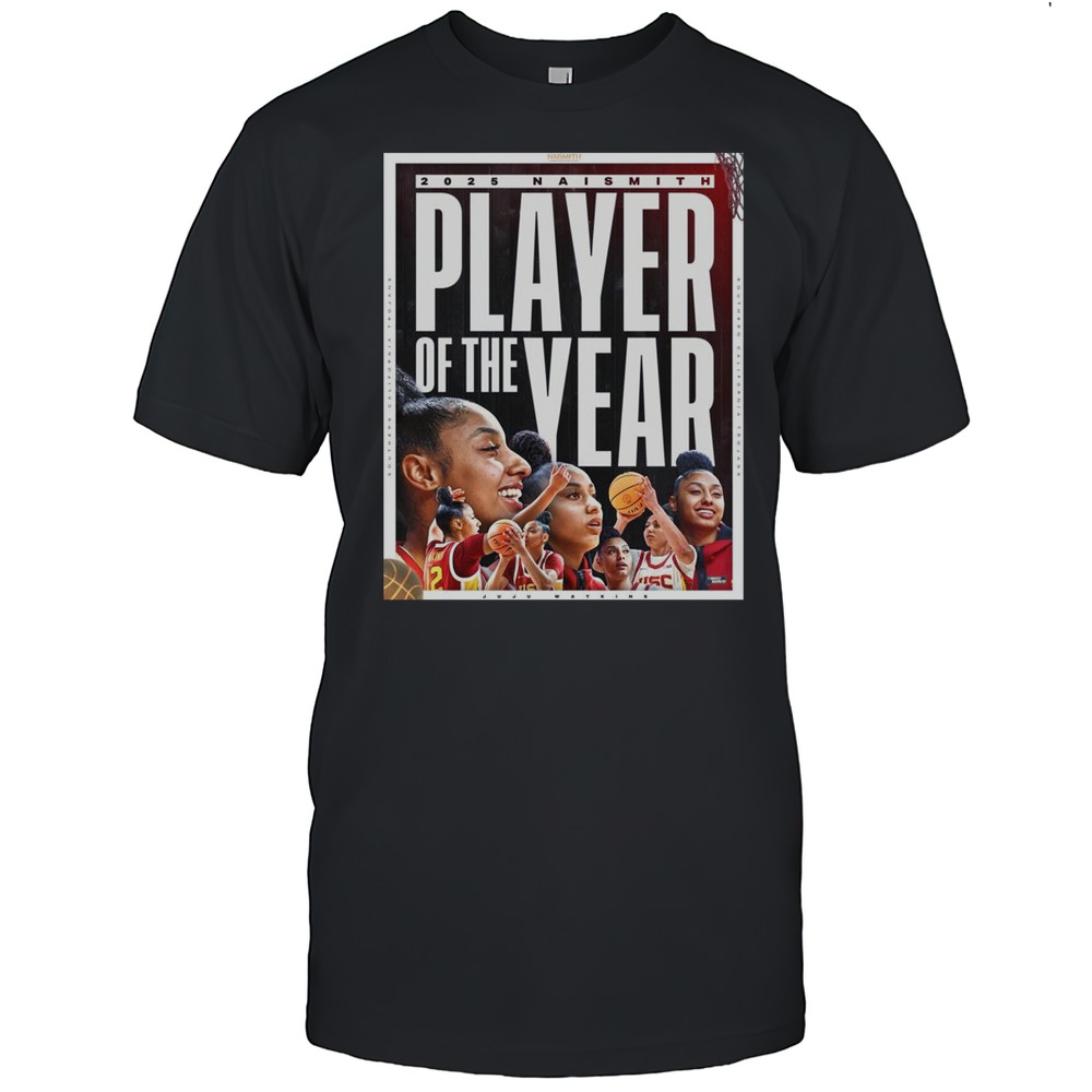 USC Trojans WBB Juju Watkins Naismith Player Of The Year NCAA March Madness 2025 T-shirt