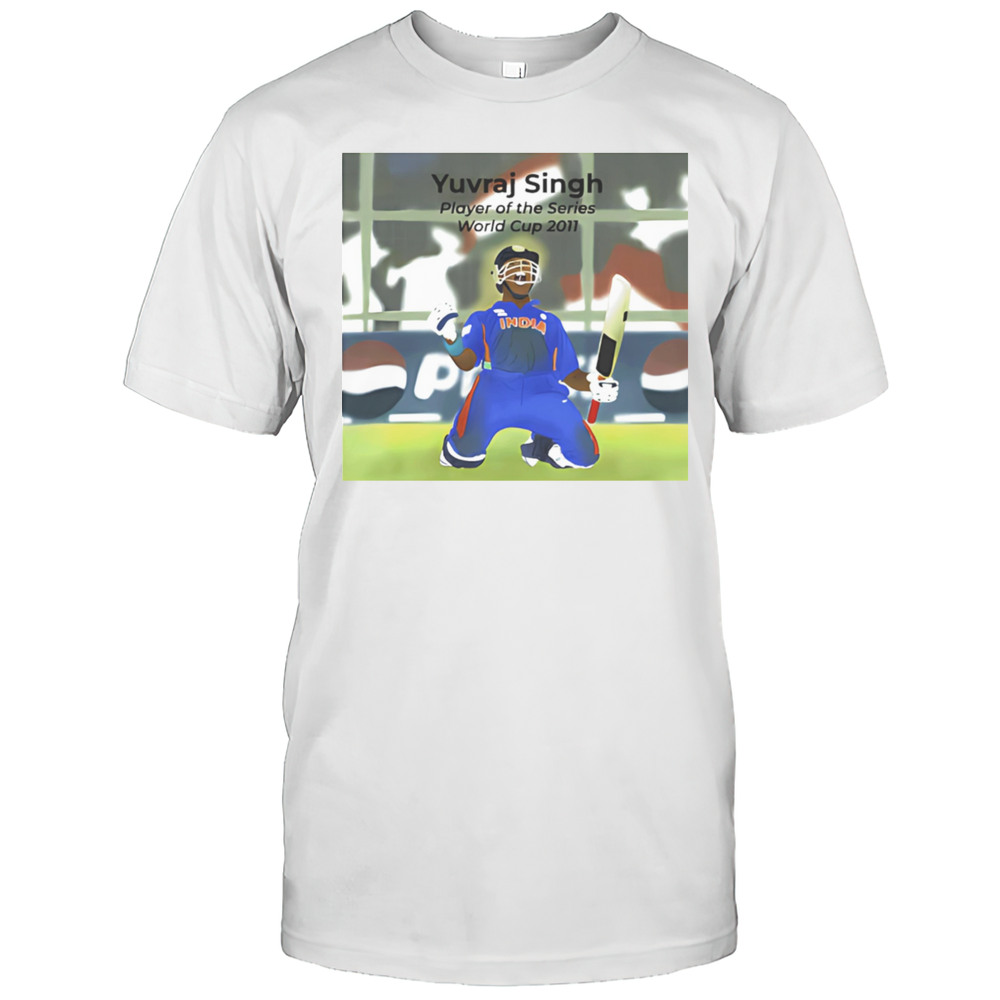 Yuvraj Singh Player Of The Series World Cup 2011 Shirt