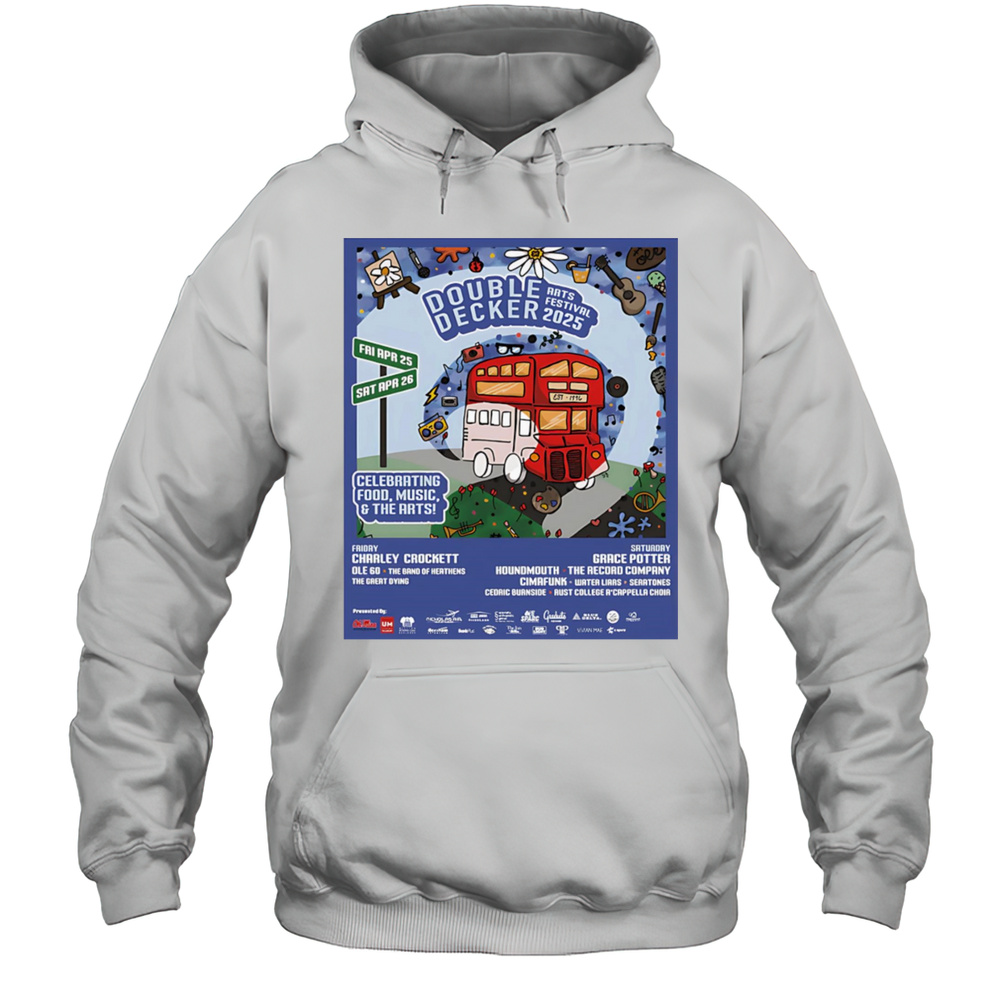 2025 Double Decker Bus Shirt Unisex Hoodie