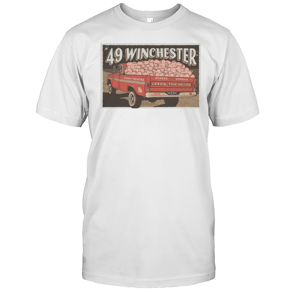 49 Winchester April 3 2025 Athens GA Shirt
