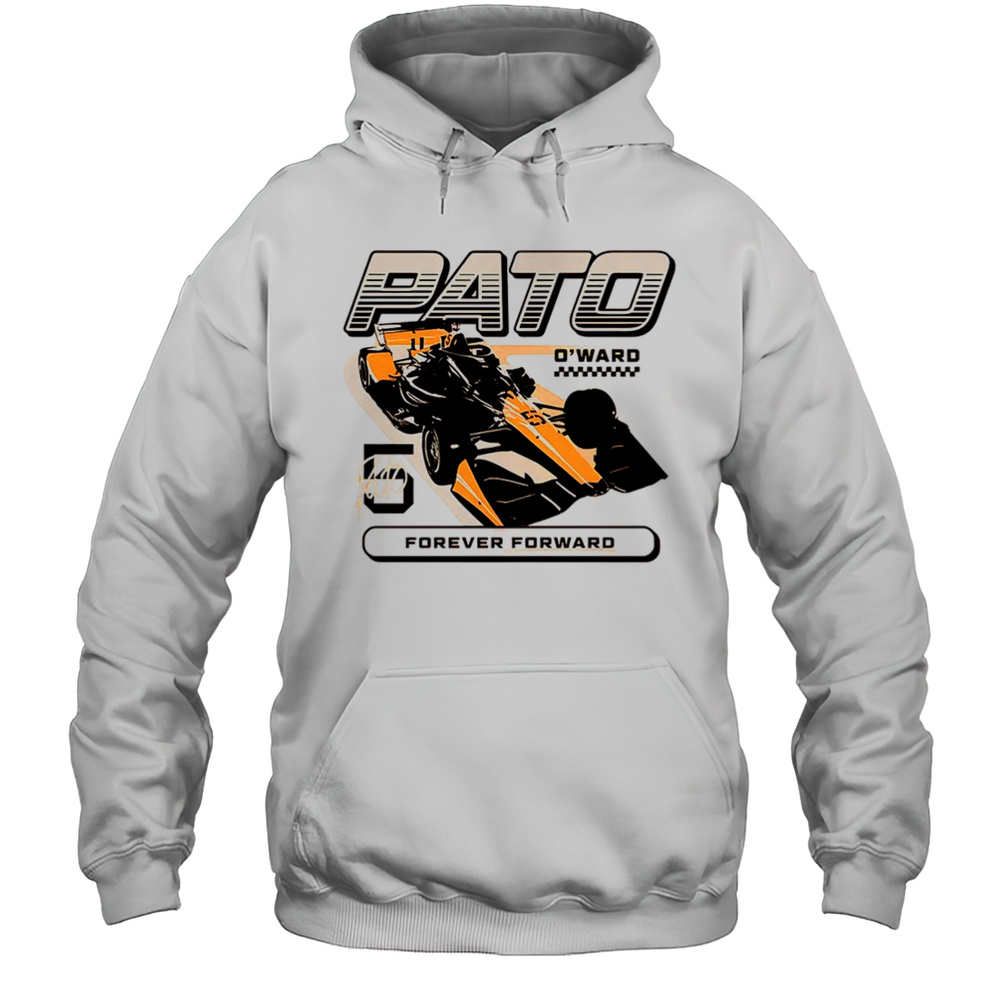Arrow McLaren Bruce McLaren There Is No Finish Line Signature T-shirt Unisex Hoodie