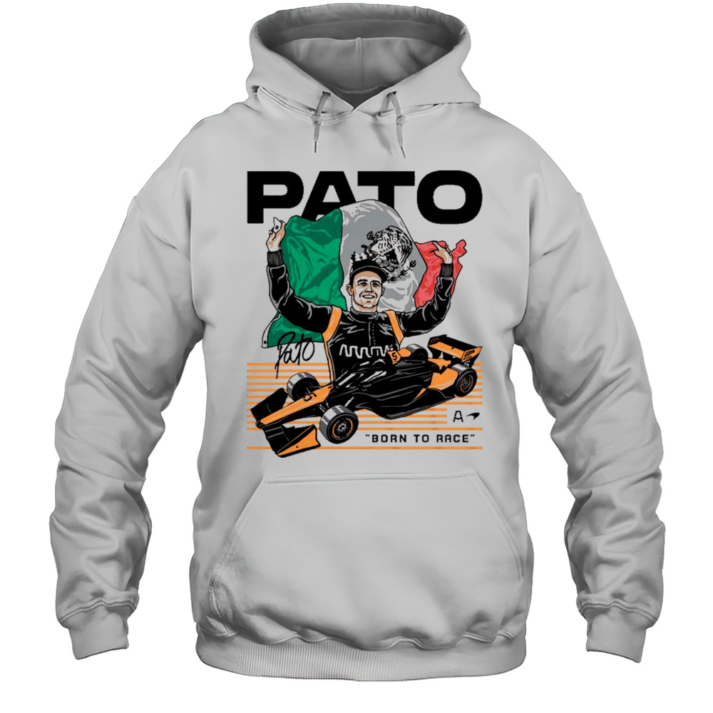 Arrow McLaren Pato OWard Born To Race Graphic Signature T-shirt Unisex Hoodie