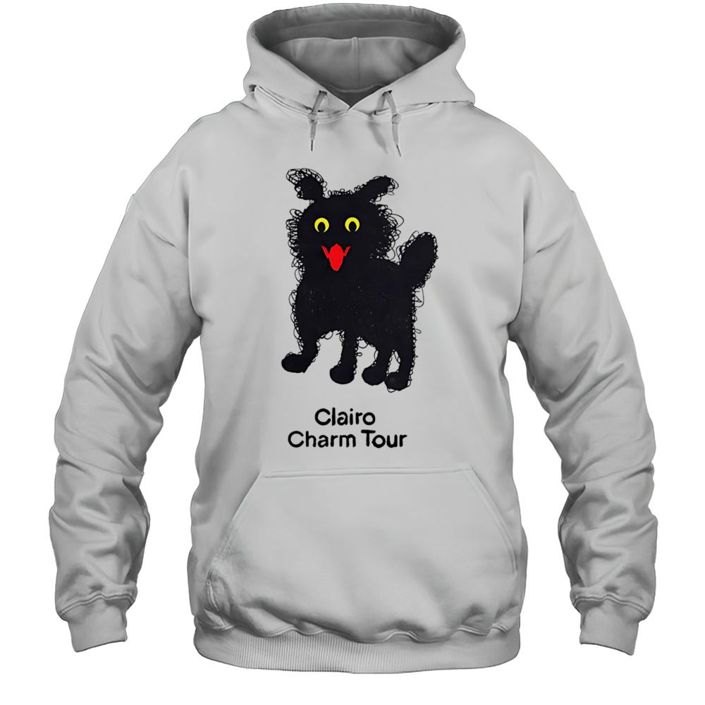 Charm Fuzzy Cat Tour Shirt Unisex Hoodie