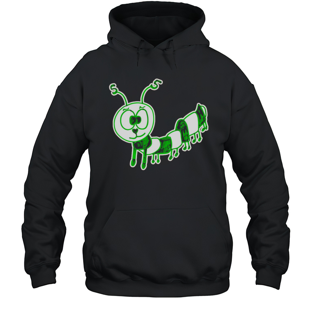 Chels Cartoon Caterpillar Shirt Unisex Hoodie